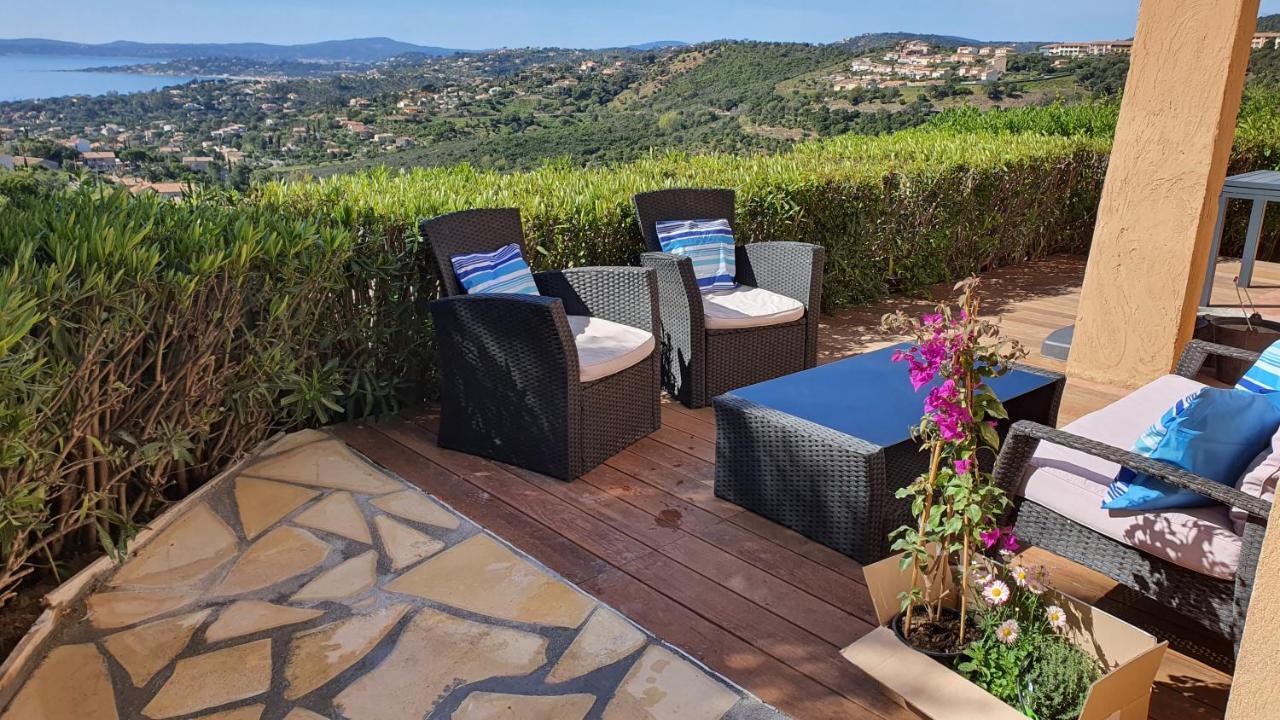 Les Issambres Appart 6 Pers Grande Terrasse Superbe Vue Mer Et Golfe De Saint Tropez, Piscine Екстериор снимка